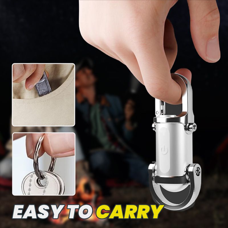 Cheeroll® 1200LM Super Bright Mini Keychain Flashlight Waterproof