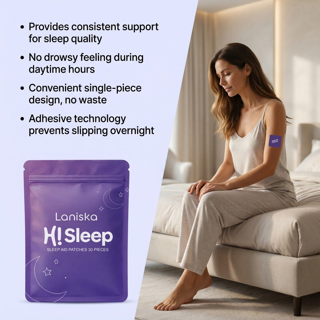🌙 Improve Your Sleep Routine Naturally 💤 — Drug-Free Patch to Help You Relax, Sleep Better & Wake Up Recharged ☀️
