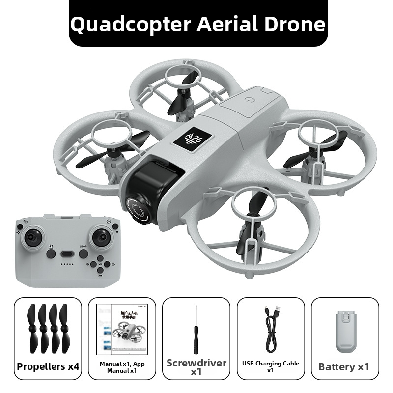 ✈️ A26 Drone 🚀 HD Aerial Photography 📸 Intelligent Obstacle Avoidance Quadcopter
