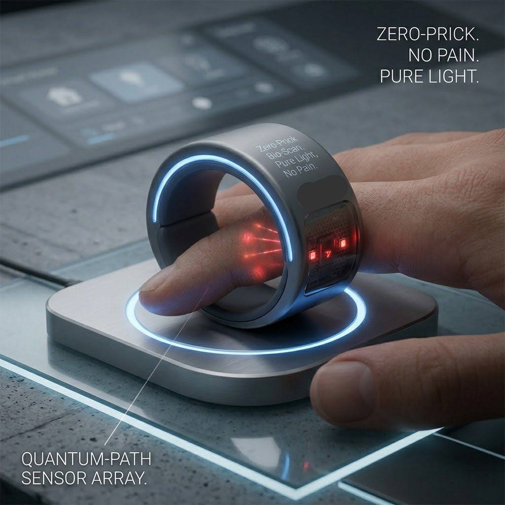 🎉 70% OFF Launch Offer🏆Ringminds® G1 Non-Invasive Smart Ring