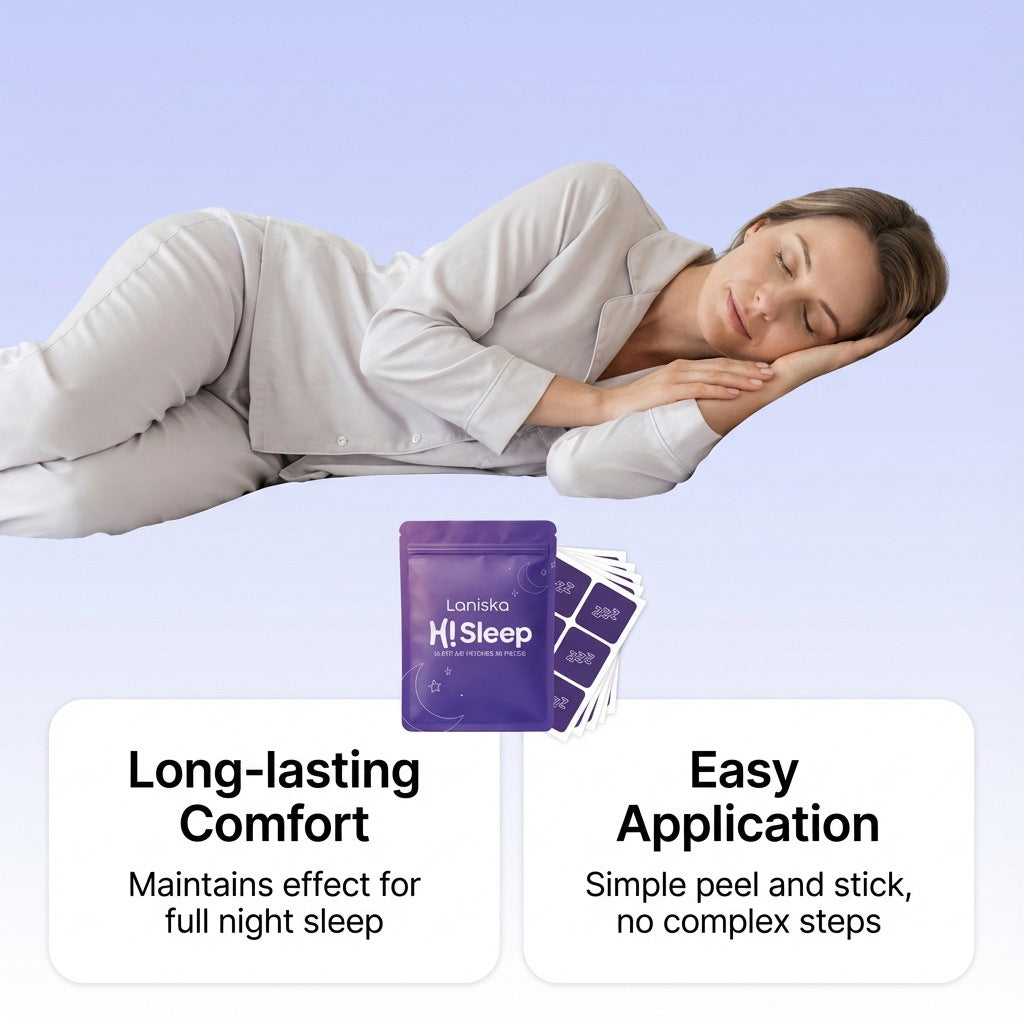 🌙 Improve Your Sleep Routine Naturally 💤 — Drug-Free Patch to Help You Relax, Sleep Better & Wake Up Recharged ☀️