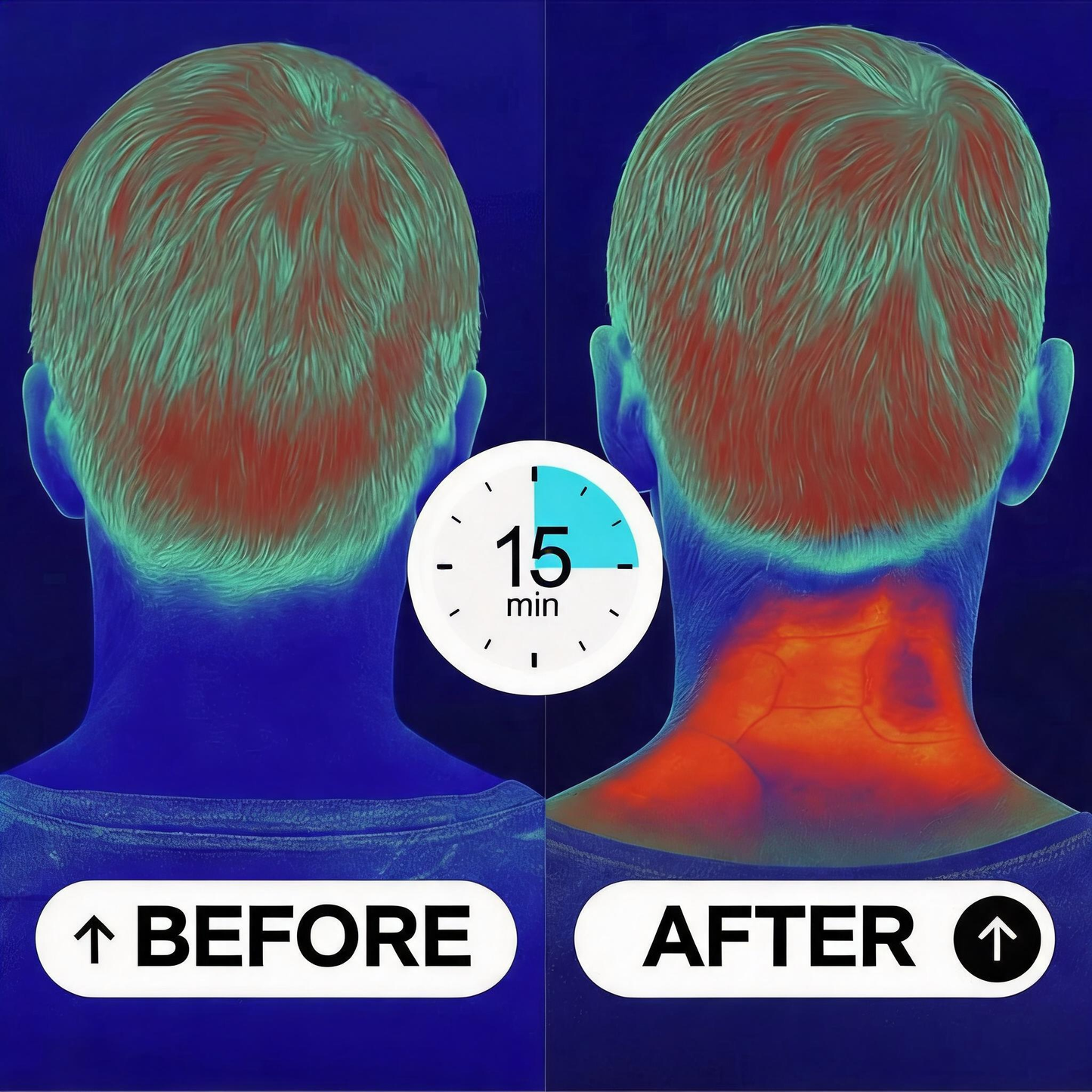 Cheeroll® Home Shoulder & Neck Massager — Cervical Care Device with Heating, Vibration, and Multi-functional Smart Pulse Technology