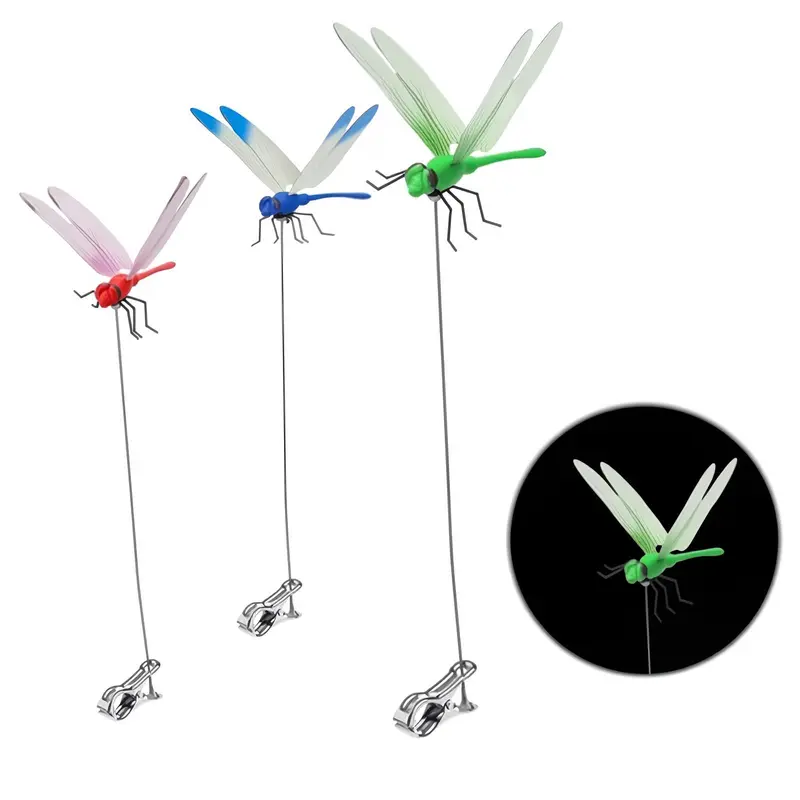 KLENIMORE™🪰 Dragonfly Clip Bug Repellent – Natural Fly & Mosquito Deterrent 🦟 | 3D Realistic Outdoor Garden Decor | Clip-On Hat, Backpack & Camping Gear