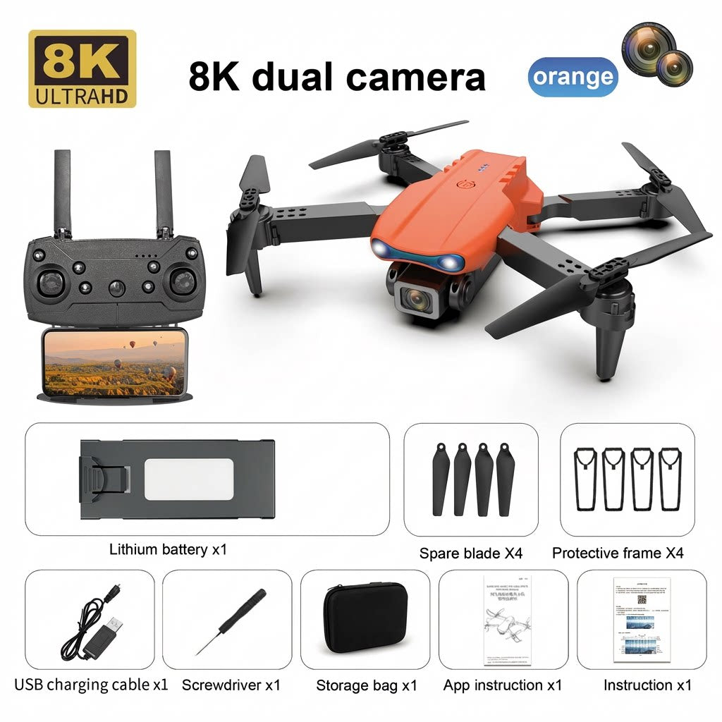 🔥Last Day Sale 70% OFF🚁2026 New Professional Drone | 8K Camera | 5G | 3-Axis Gimbal | 360° Obstacle Avoidance Technology