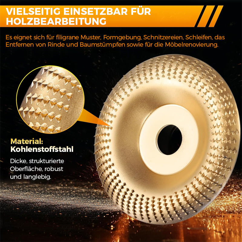 Hochleistungs-Holzschnitzscheiben-Set (3-teilig)