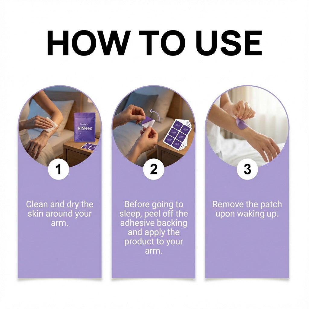 🌙 Improve Your Sleep Routine Naturally 💤 — Drug-Free Patch to Help You Relax, Sleep Better & Wake Up Recharged ☀️