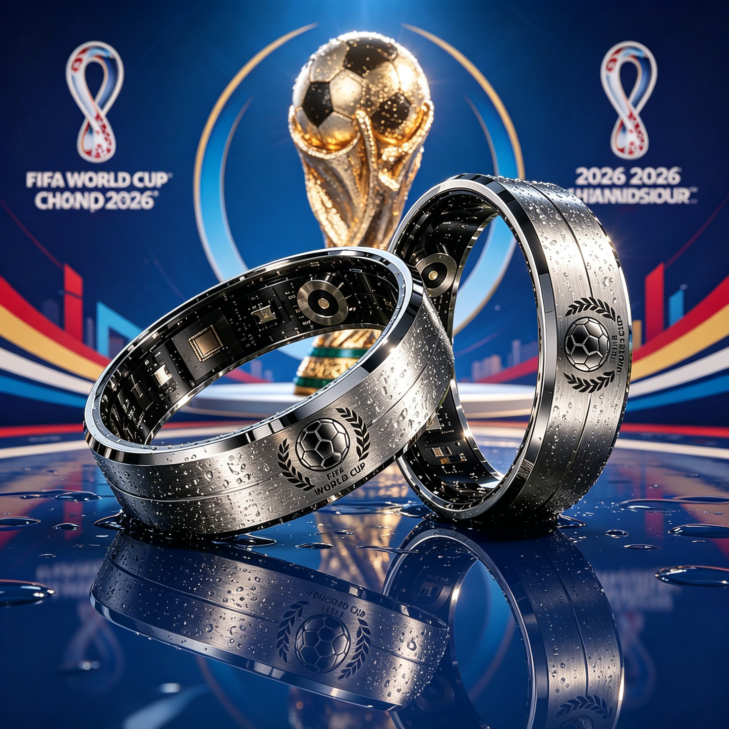 Official  World Cup Smart Health Ring