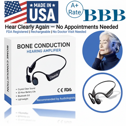 💥Feel the Joy.💖 💥 LIMITED TIME OFFER!🔥Bone Conduction Smart – Patented Transducer, Best Bone Conduction ✅made in the USA✅🔥Limited stock available!🔥