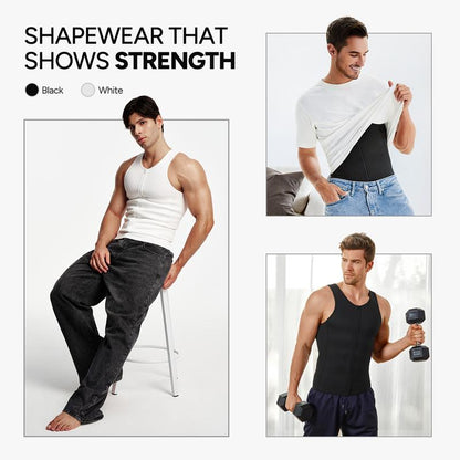 💪Men’s Shapewear Vest — Clinically Designed Compression for Instant Slimming & All-Day Comfort 💪✨