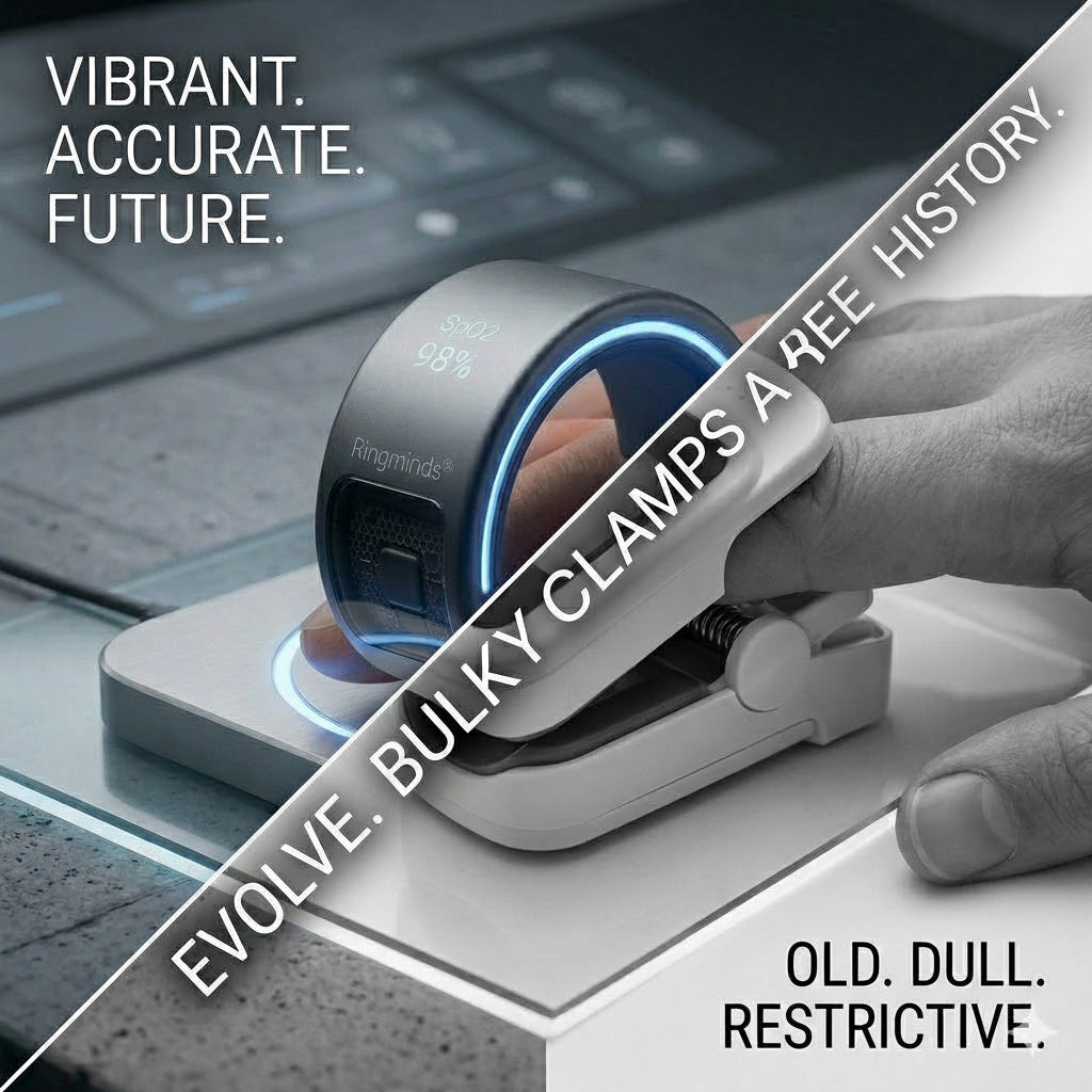 🎉 70% OFF Launch Offer🏆Ringminds® G1 Non-Invasive Smart Ring