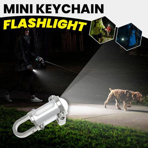 Cheeroll® 1200LM Super Bright Mini Keychain Flashlight Waterproof