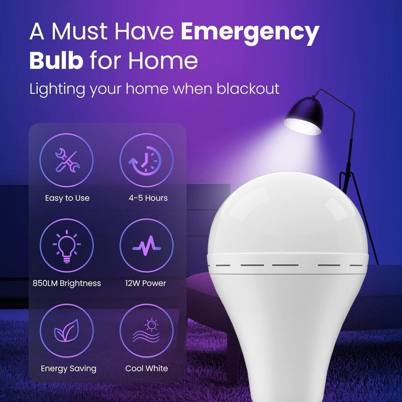 🔥Last Day 70%OFF🔥Cheeroll® Rechargeable Emergency Light Bulbs
