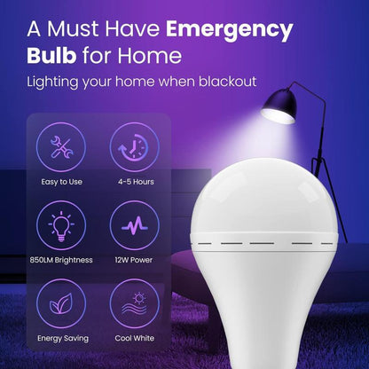 🔥Last Day 70%OFF🔥Cheeroll® Rechargeable Emergency Light Bulbs