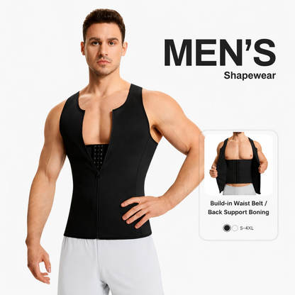 💪Men’s Shapewear Vest — Clinically Designed Compression for Instant Slimming & All-Day Comfort 💪✨