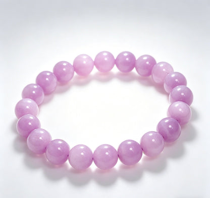 💜 Lavender Jade Energy Bracelet ✨ Stylish gemstone for peace, luck 🍀 calm energy & balance 🌿 elegant everyday wear 🧘‍♀️