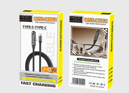 Cheeroll® 240W Ultra-Fast Charging Cable – Premium Edition