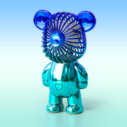 🔥HOT SALE TODAY❄️ Designer Bear Mini Fan 🐻 – Powerful Pocket Cooling Fan with Quiet Rechargeable Airflow