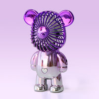 Electroplated (3-Tier) — Purple-Silver