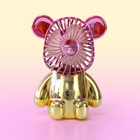 Electroplated (Sitting Pose) — Pink-Gold