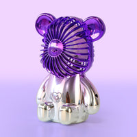 Electroplated (Sitting Pose) — Purple-Silver