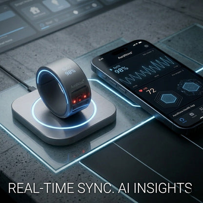 🎉 70% OFF Launch Offer🏆Ringminds® G1 Non-Invasive Smart Ring