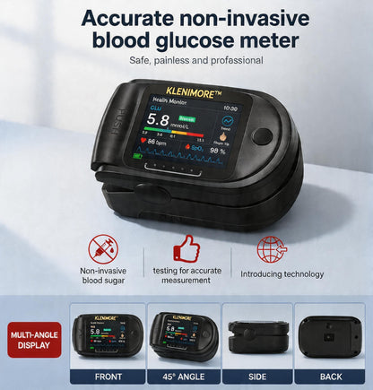 KLENIMORE™ Non-Invasive Blood Glucose Monitor | High-Precision 99.9% Accuracy | TGA Certified