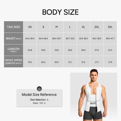 💪Men’s Shapewear Vest — Clinically Designed Compression for Instant Slimming & All-Day Comfort 💪✨