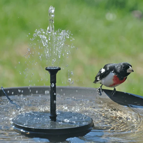 🔥Hot Sales 56% OFF🔥KLENIMORE™ Solar Fountain, Solar Powered Bird Bath Fountain Pump with 4 Nozzles 1.4W Solar Panel Kit Water Pump, Outdoor Watering Submersible Pump for Pond, Pool, Garden, Fish Tank